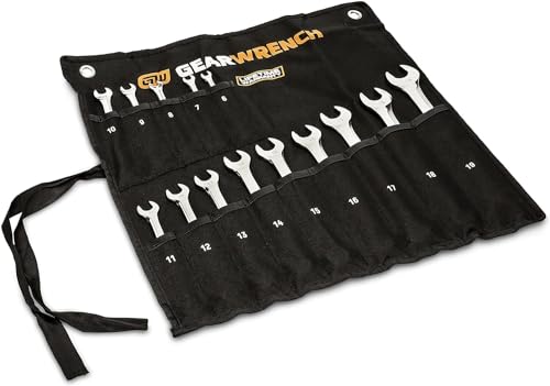 GEARWRENCH 14 Piece 6 Point Combination Metric Wrench Set | 81925 - size: Metric