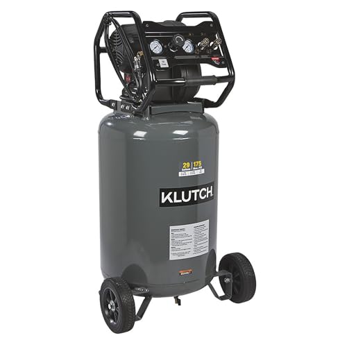 Klutch 29-Gallon Air Compressor, 2.5 HP, 120 Volts, 175 PSI - size: 29 Gallon