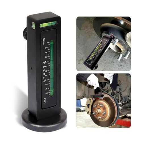 Rulbelok Four-Wheel Positioning Adjustable Alignment-Magnetic Gauge Camber-Adjustment Tool Magnet Positioning Tool Car Four-Wheel Alignments Gauge Camber-Setting Aid Magnet Aid