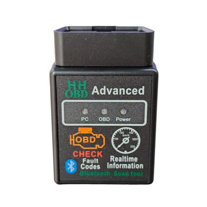 Car Bluetooth OBD2 Scanner, Wireless Car Diagnostic Scan Tool for Reset and Clear Fault Codes, Universal OBDII Auto Code Reader for Cars, SUVs, Trucks (Black)