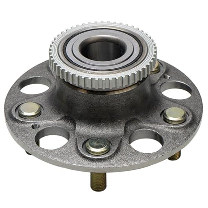 Detroit Axle - Pair Rear Wheel Bearing Hubs for Acura 2002-2006 RSX 2004-2005 Honda Civic, Wheel Hub Bearings Assembly Replacement [5 Lug w/ABS] - style: 512259-DA x2/Pair