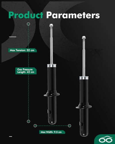 SCITOO for Honda Auto Shocks (Front,2Pcs), Shocks Absorbers Assemblies Set fit for 1996 1997 1998 1999 2000 for Honda Civic Struts - size: 2pcs-Front, style: 1996-2000 for Honda Civic