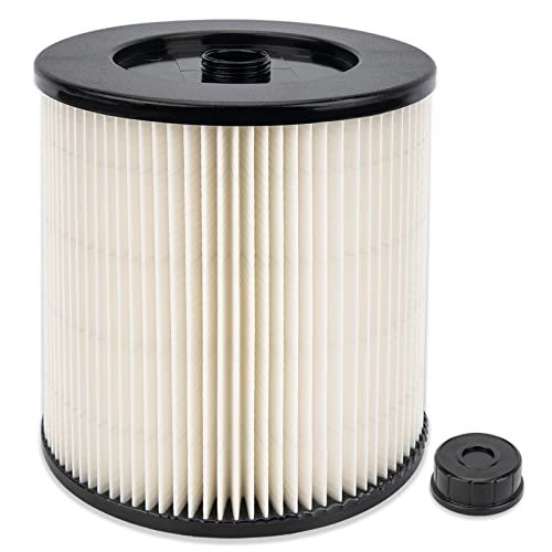 17816 Filter for Craftsman Shop Vac, 9-17816 for 5/6/8/12/16 Gallon | Snug 17816 replacement filter for compatible Craftsman wet dry vacs, easy to install for home and garage cleanup.