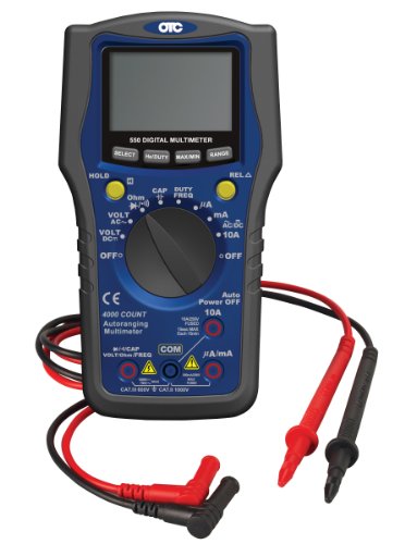 OTC 3940 550 Series Digital Multimeter | Features Frequency, Duty Cycle, Diode & Continuity Tests, Plus Standard Meter Features Expected in a Professional Multimeter - style: 550 Series