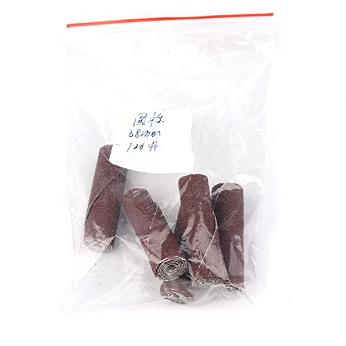 SI FANG Mini Sanding Engine Port and Polish Kit 1-1/2'' 120 Grit, Cylinder Head Abrasive Sandpaper Porting & Polishing Cartridge Roll Tool, for Metal Aluminum Cast Iron Sanding Rust Removal (5Pcs) - style: 120# 1-1/2''(Cylinder)