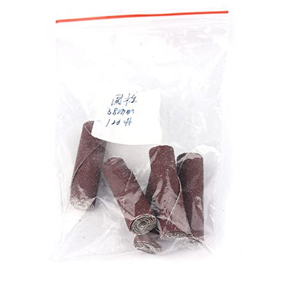 SI FANG Mini Sanding Engine Port and Polish Kit 1-1/2'' 120 Grit, Cylinder Head Abrasive Sandpaper Porting & Polishing Cartridge Roll Tool, for Metal Aluminum Cast Iron Sanding Rust Removal (5Pcs) - style: 120# 1-1/2''(Cylinder)