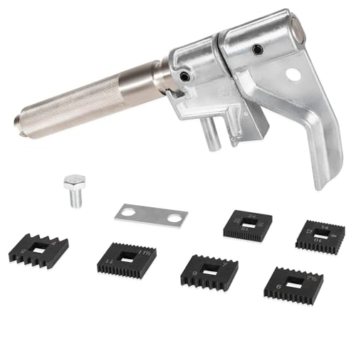 Universal Outside Thread Chaser Repair Tool for 1” to 5-1/4” O.D. (25~135mm) with Standard Thread 6pcs Dies Set,2pcs External & INTERNALTHREAD Restoring File Set,3pcs Die Nut. - style: tool with 6 die,2 thread files,3 die nut