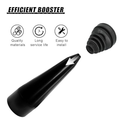 YoRise CV Boot Installation Cone Tool, Plastic Stretch CV Boot Expander Tool Replacement with Smooth Surface, Universal Automotive Repair Accessories for Axle Boots Stretching & Mounting (Black)