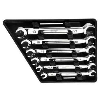 Milwaukee Electric - 6PC Double END Flare NUT Wrench Set - Metric