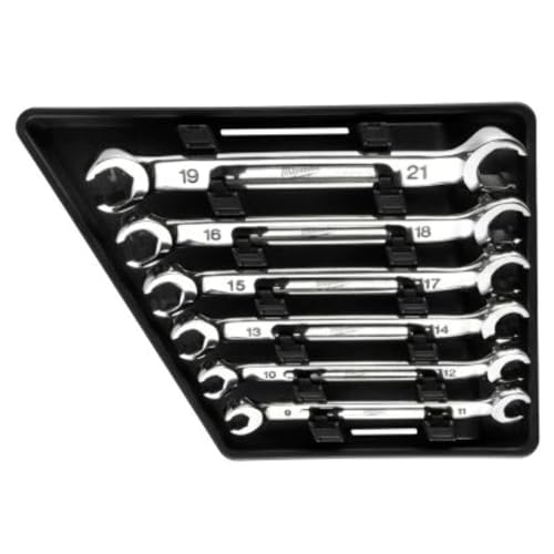 Milwaukee Electric - 6PC Double END Flare NUT Wrench Set - Metric