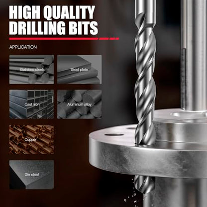 Helicoil Thread Repair Kit 262 Pc Metric & SAE Helicoil Repair Kit Includes M5 M6 M8 M10 M12 1/4" 5/16" 3/8" 7/16" 1/2" Kit with Thread Gauge - size: 10 sizes, style: Metric & SAE Set, 262 pcs