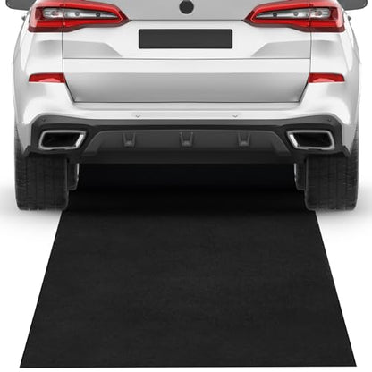 Olaismln Oil Spill Mat (36" X 60") - XL Garage Oil Drip Mat for Driveway | Additional Insurance to Prevent Oil Drain Pan Spills - Under Car Oil Leak Absorption Mat