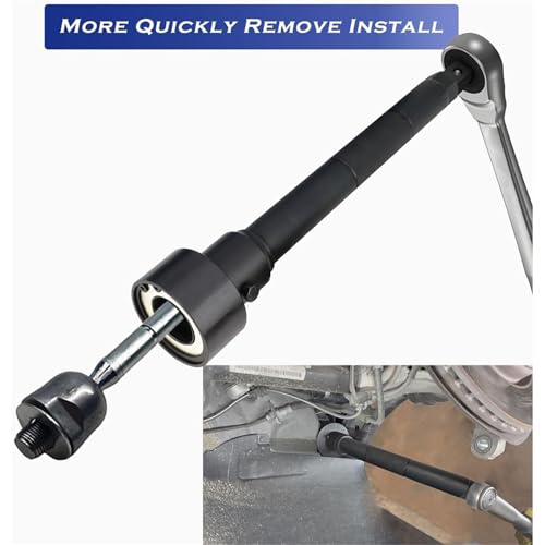Inner Tie Rod End Removal Tool Kit Axial Steering Ball Joint Puller Remover 30-35mm 35-40mm 40-45mm 1/2" Drive