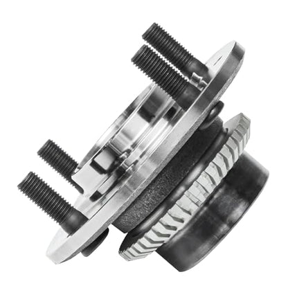 Detroit Axle - FWD Rear Wheel Hub & Bearings Replacement for Eagle Summit Mitsubishi Expo Plymouth Colt - 2pc Set - style: 512040 x2/Pair
