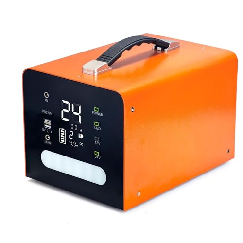 Truck Jump Starter Heavy Duty, 18000A 236.8Wh Battery Package is Suitable for 50L dieselengines and is Compatible with 12V/24V Automotive Emergency Starters. lt can Start Vehicles Normally at-40°F.