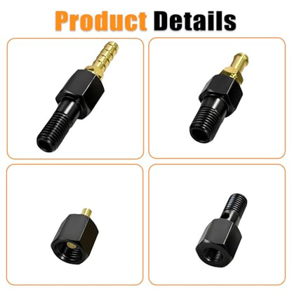 Fuel System Test Fitting Adapter Kit for 5.9L Cummins Diesel, Compatible with 9011 9012 9013 9014, High Pressure Leak Detection Tool Set