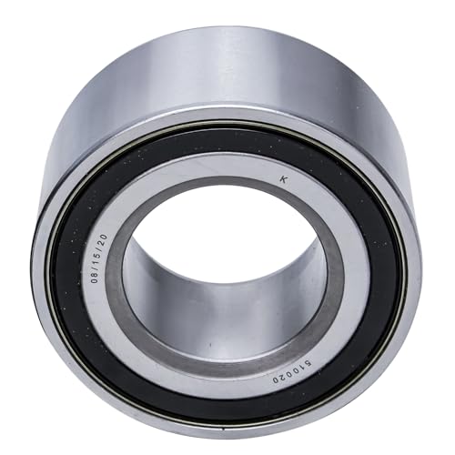 Detroit Axle - Rear Wheel Bearing for Volkswagen Passat Audi A4 A6 Allroad A8 80 90 Coupe Quattro S4, Wheel Bearing Assembly Replacement - size: 510020R/Single