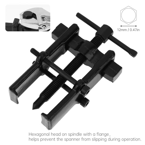 ChgImposs 3 Inch 2-Jaw Gear Puller, Adjustable CR-V Steel Bearing & Gear Separator Tool for Removing Bearings, Pulleys, Flywheels, Auto Mechanic Repair Tool - size: 3 inch