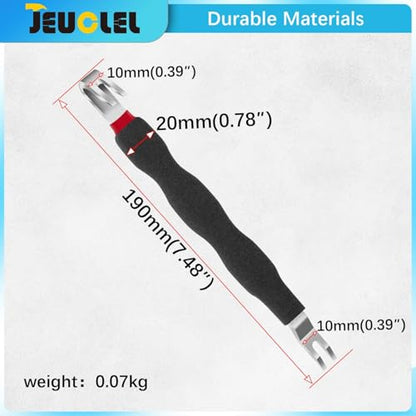 Automotive Electrical Terminal Connector Separator Removal Tool | Universal, Electrical Connector Remover, Separator Tool, Automotive - size: 1Pcs（Black）