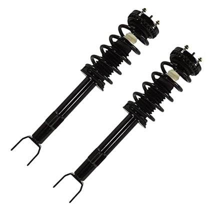 Detroit Axle - RWD 4pc Struts Shocks Kit for 2011-2019 Chrysler 300, 2 Front Struts w/Coil Spring 2 Rear Shock Absorbers Assembly 2012 2013 2014 2015 2016 2017 2018 Replacement - size: 4AQ47256/Shock Kit