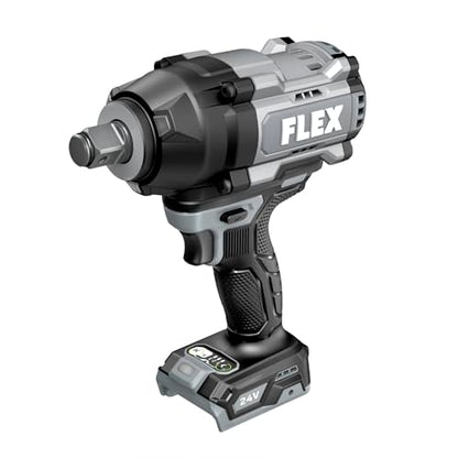 FLEX 24V Brushless Cordless 3/4-Inch 1,700 Ft-Lbs High Torque Impact Wrench Tool Only, Battery and Charger Not Included - FX1472B-Z - size: 1,700 Ft-Lbs, style: 3/8-Inch Tool Only