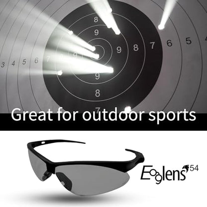 Safety Glasses Anti Fog Photochromic ANSI Z87.1 UV Protection Scratch Resistant hunting tactical Airsoft - color: X801 Anti-fog Photochromic