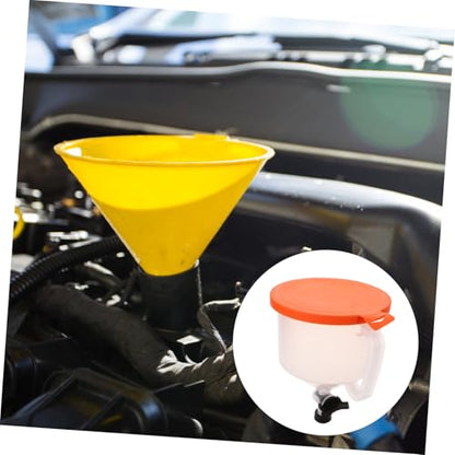 1set Spill Coolant Funnel Kit Radiator Filling Tool for Efficient Coolant Handling Easy Operation and Organized Workspace for Car Maintenance