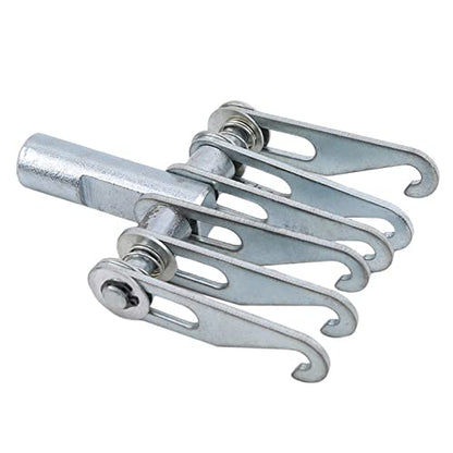 CXGS Dent Puller Metal 6 Claw Hook Adjustable 6 Fingers Hook Car Body Repair Tool Heavy Duty Pulling Claw Paw Auto Dent Repair Puller for Slide Hammer Attachment Dent Repairing - M16 Thread - color: S