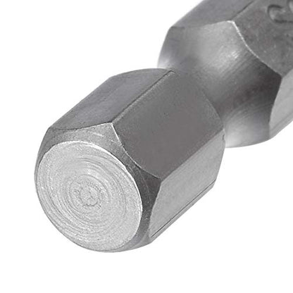 uxcell 5 Pcs T10 Magnetic Torx Screwdriver Bits, 1/4 Inch Hex Shank 5.9-inch Length S2 Security Tamper Proof Screw Driver Kit Tools - size: T10