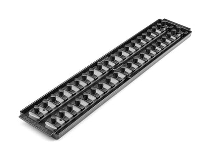 TEKTON 3/8 Inch Drive Socket Organizer Set | OST16245 - color: Gray, size: (40-Tool), style: 2-Rail