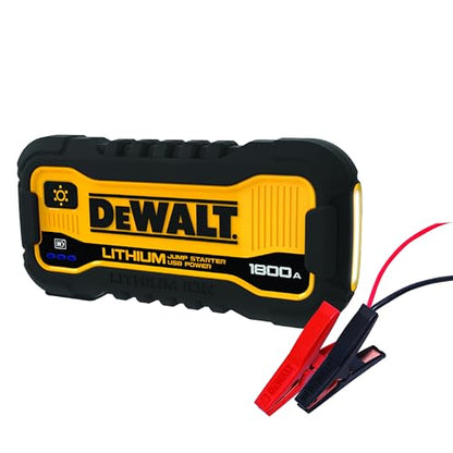 DeWalt Jump Starter DXAELJ18C 1800 Peak Amps | Lithium Ion, USB Power, Carrying Case - size: 1800 Peak Amp