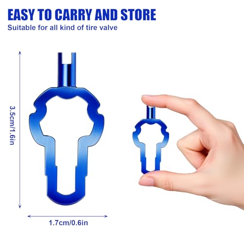 NEWHOOK 4-in-1 Presta Valve Core Tool for Bike/Tubeless Tires 2-Pack | Multi-functional for Schrader, Presta & tubeless valves, stainless steel, easy tire repair for bikes, cars, motorcycles
