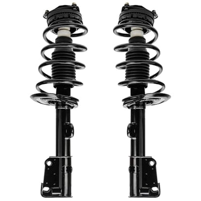 Detroit Axle - 2 Front Struts for 2008 2009 2010 Dodge Grand Caravan Chrysler Town & Country, Complete Struts w/Coil Springs Replacement Quick Install Ready Strut Shock - size: 171128 x2/PAIR