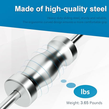 SHOOSHINE CV Axle Removal Tool, Steel CV Axle Puller, Universal Fit Automotive Puller Set (CV Axle Puller Tool with Axle Popper) - size: CV Axle Puller Tool with Axle Popper