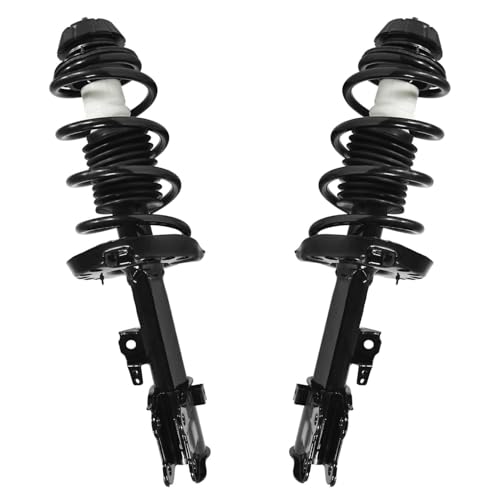 Detroit Axle - Front Struts & Coil Springs Rear Shock Absorbers Replacement for 2010 2011 2012 2013 Kia Soul - 4pc Set - size: 4AQ47346/Shock Kit
