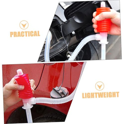 2pcs Manual Kit for Efficient Fluid Transfer Siphon Hose for Cars Gas and Water Pumping Oil for Maintenance and Tasks