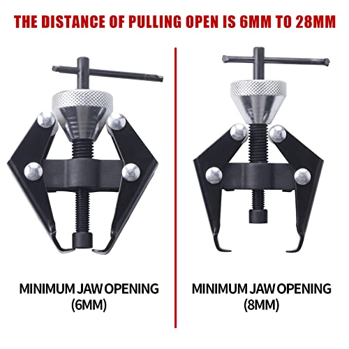 Gashwer Battery Terminal and Wiper Arm Puller Tools, Windshield Wiper Arm Removal Tool, Heavy-Duty Arm Bearing Remover Puller Repair Tool