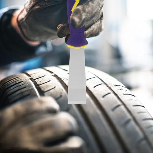 Beaupretty Portable Wheel Repair Tool for Removing Sticky Balance Blocks with Sturdy Plastic and Metal Construction, for Auto Repair and Emergencies