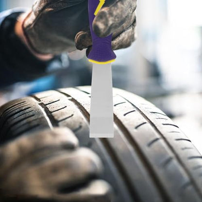 Beaupretty Portable Wheel Repair Tool for Removing Sticky Balance Blocks with Sturdy Plastic and Metal Construction, for Auto Repair and Emergencies