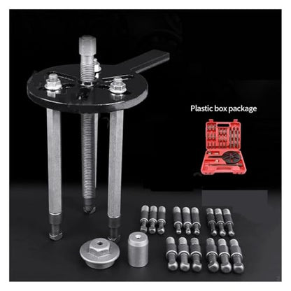 Steel Bearing Jaw Pullers 18in1 Bearing Extractor Removal Tool Universal Three-jaw Bearing Puller Car Bearing Splitter Gear Wheel Hub Bearing Puller Set(B1) - color: B1