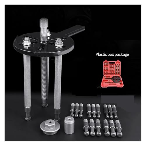 Steel Bearing Jaw Pullers 18in1 Bearing Extractor Removal Tool Universal Three-jaw Bearing Puller Car Bearing Splitter Gear Wheel Hub Bearing Puller Set(A1) - color: A1