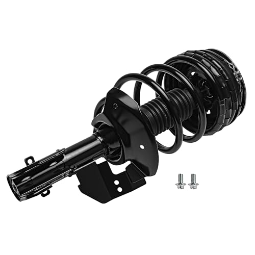 Detroit Axle - Front Struts for 1990-1996 Chevrolet Lumina APV Olds Silhouette Pontiac Trans Sport, Ready Struts w/Coil Spring Assembly 1991 1992 1993 1994 1995 Replacement [w/o Air Suspension] - size: 171820 x2/PAIR