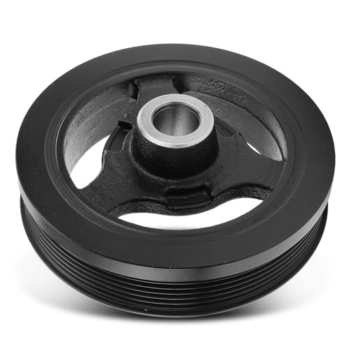 A-Premium Engine Harmonic Balancer Crankshaft Pulley Compatible with Jeep Wrangler 2007-2011 & Dodge Grand Caravan 2008-2010 & Chrysler Town & Country 2008-2010 & Volkswagen Routan, 3.3L 3.8L