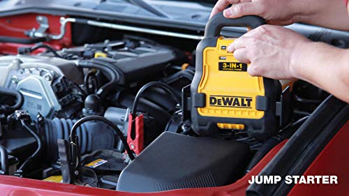 DEWALT DXAE20VBB Portable Battery Booster for Cars - style: Without Battery + Charger
