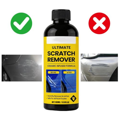 NanoPolix Scratch Remover, 3.53 Fl Oz Nanopolix Ultimate Scratch Remover, Plastic Polish Scratchs Removers, Car Scratchs Repair Paste Deep Scratch (1pcs) - color: 1pcs