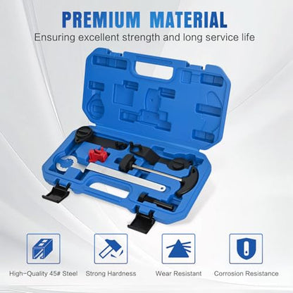 GOOACC Engine Timing Tool Kit, 6PCS Camshaft and Crankshaft Timing Tool Set for VAG EA211 1.0L 1.2L 1.4L 1.6L FSI TSI TFSI, Timing Belt Tool Fit for VW Audi A3 Golf VII Jetta Skoda Octavia Seat Leon - size: 6PCS Kit