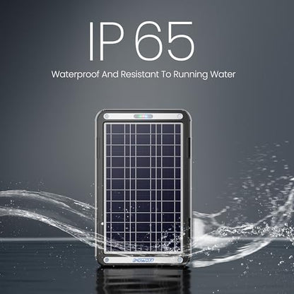 POWOXI 12V Solar Car Battery Charger: 12W Solar Trickle Charger Maintainer with MPPT Controller for Car - RV Boat Marine Motorcycle - Solar Panel Kit for Automotive Trailer Truck Snowmobile Tractor - size: MPPT Pro-12W