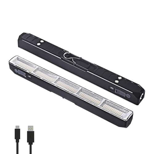 Magnetic Led Light Bar 8000mah 16.14in Super Bright,Reachageable Utility Work Light Tube Use for Car Hood,Truck,Mechanics Repairs,Tent(1 Pack) - size: STYE B-16.1 in