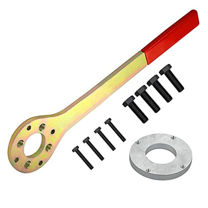 Crank Pulley Tool for Subaru, Screw Wrench Holder Kit for Subaru Imprezas EJ Only, Legacy, Outback, Foresters XT, Baja SVX Saab 9-2X