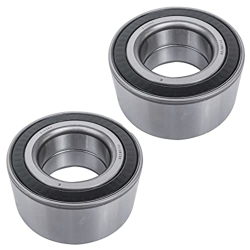 Detroit Axle - Pair Front Wheel Bearings Assembly for 2001-2005 BMW 325xi 330xi, 2000 X5 - style: 510080 x2/Pair